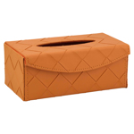 Decoratief object Molly oranje tissue box