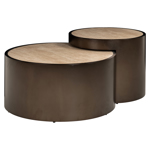 Salontafel Ronson beige (set van 2)