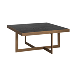 Salontafel Cambon dark koffie 90x90