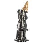 Decoratief object Icebear zwart