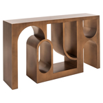 Sidetable Alexander Jones geborsteld goud (Lugano)