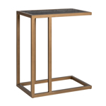 Sofatafel Blackbone messing zwart rustic