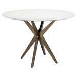 Eettafel Maisy wit 114Ø