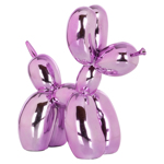 Decoratief object Dog roze