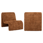 Loungestoel Kelly lovely cinnamon