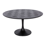 Eettafel Blax zwart 140Ø