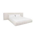 Bed Cupidon crème fancy 180x210 (mattress size (excl.)) met storage