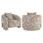 Loungestoel Tuscany bruin omara