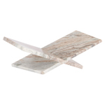 Boekensteunen Belicia Blush beige