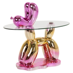 Bijzettafel Usha roze