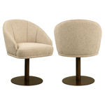 Eetkamerstoel Beverly naturel fancy draaibaar