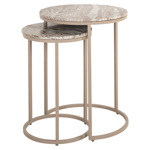 Bijzettafel Fairfax clay (set van 2)