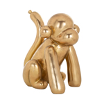 Decoratief object Monkey goud