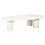 Salontafel Bloomstone wit 160x80