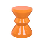 Bijzettafel Diablo oranje 35Ø