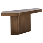 Sidetable Hexa geborsteld goud