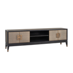 Tv-meubel Bloomville messing shagreen