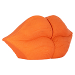 Boekensteunen Lips oranje