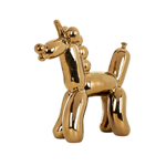 Decoratief object Balloonicorn goud