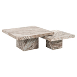 Salontafel Rashford Blush beige (set van 2)