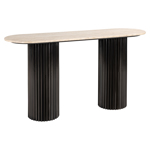 Sidetable Hampton donkerbruin