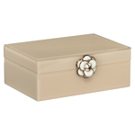 Opbergdoos Abbey ivory klein