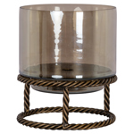 Windlicht Ropia messing antique klein