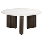 Salontafel Mayfield bruin 90Ø